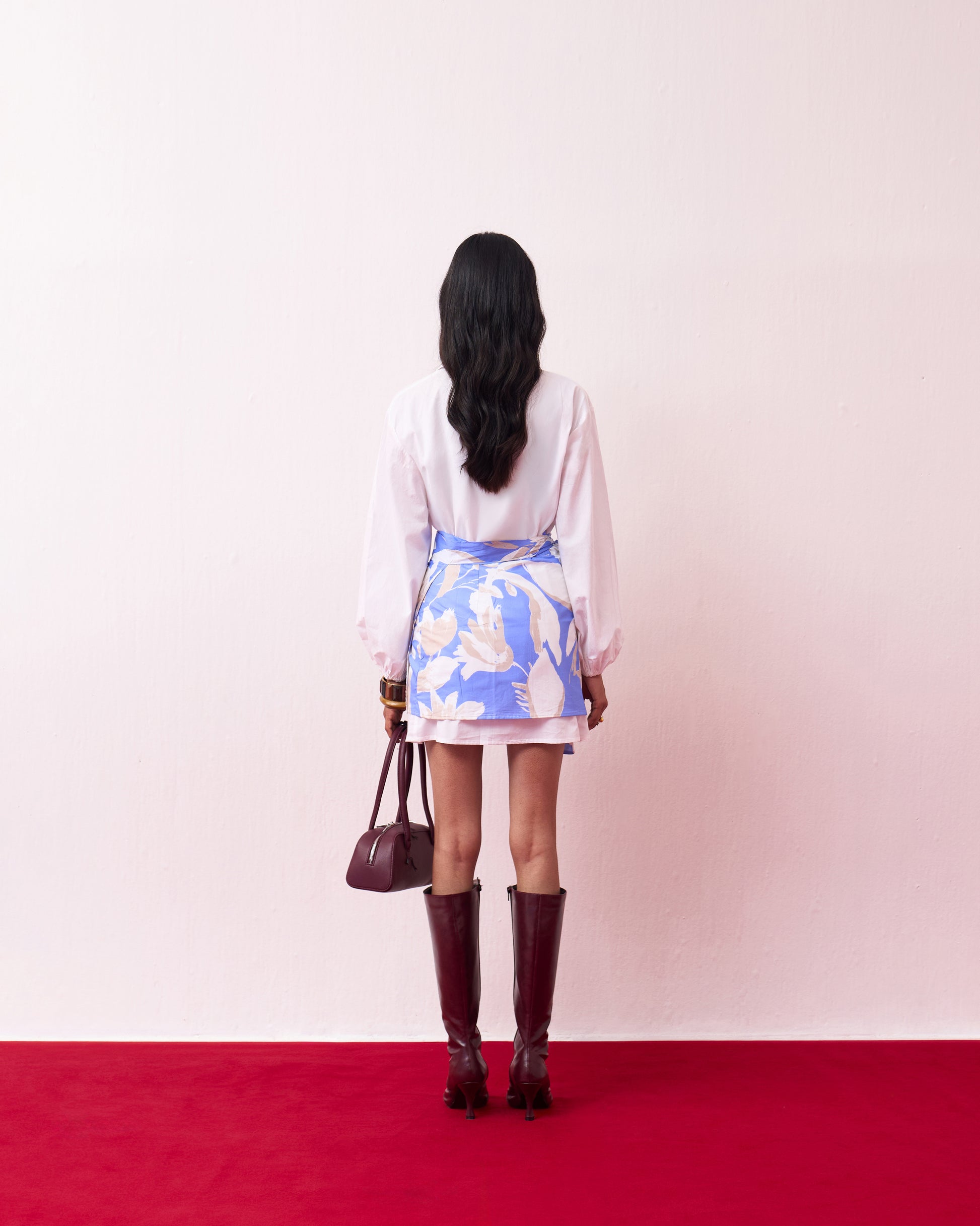 Side Story Skirt Set- Bloom