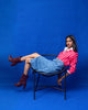 Jaipur Shirt- Wild Berry Stripes
